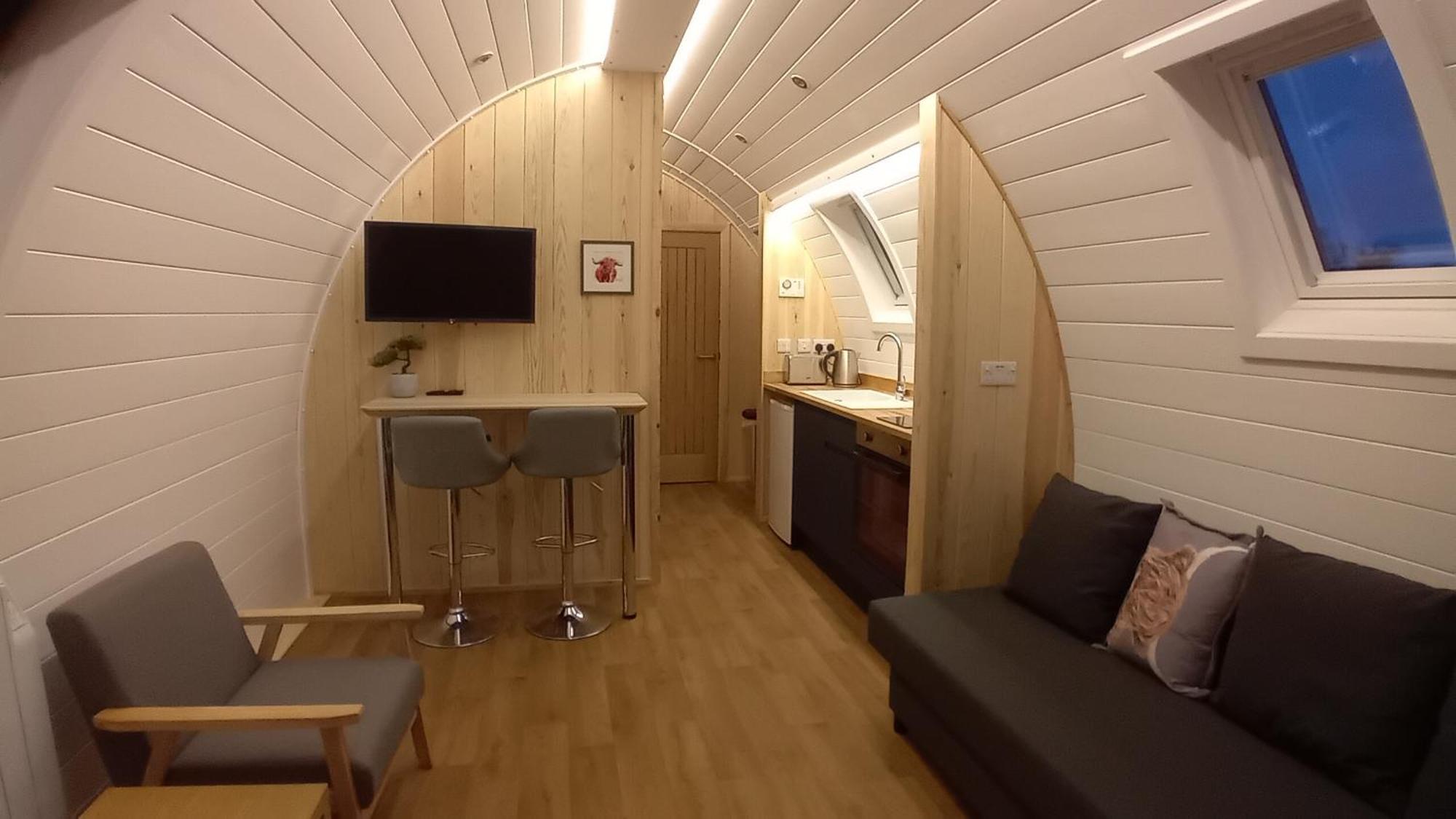 Sandwath Farm By Wigwam Holidays كيركبي ستيفين الغرفة الصورة